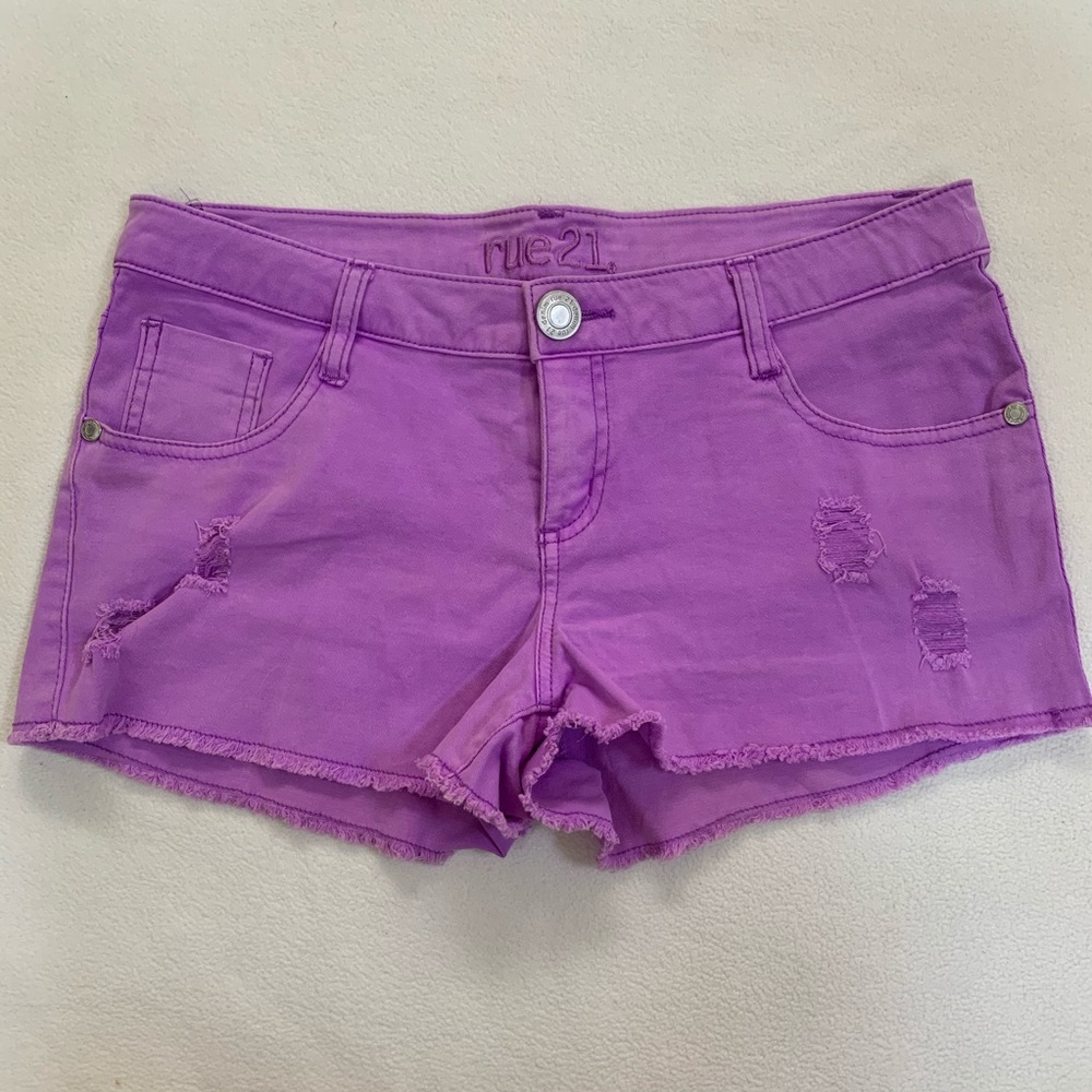 Rue 21 Purple Shorts